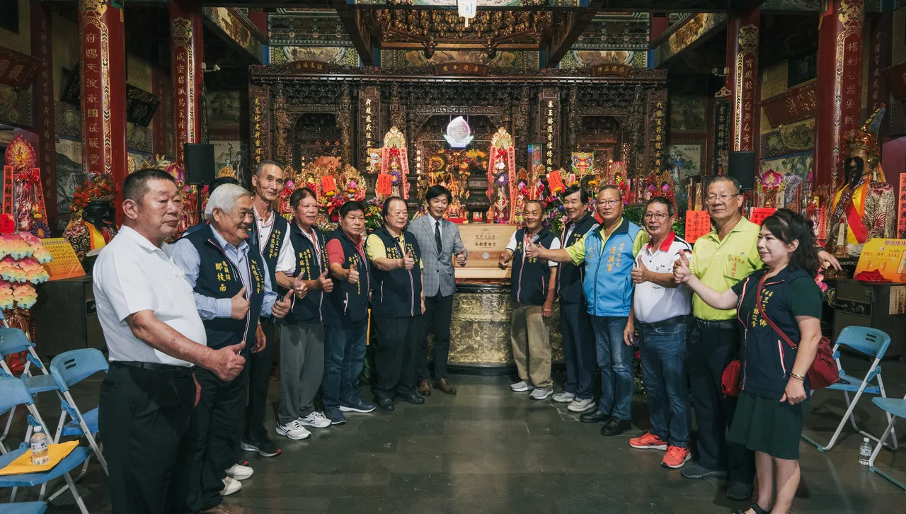 七股玉勅寶安宮成第11座宮廟博物館 白鶴陣與工藝保存受肯定