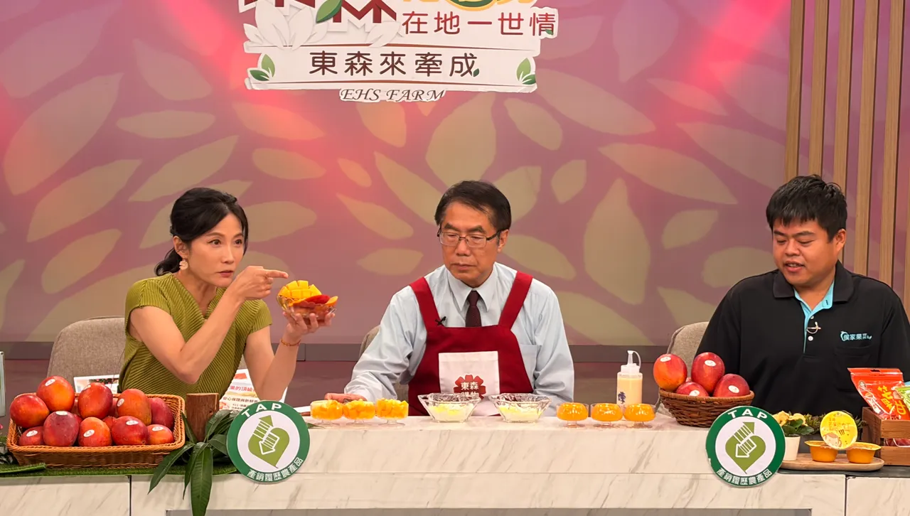 台南愛文芒果太夯! 黃偉哲化身「最強農產推銷員」直播開賣 3千公斤秒殺