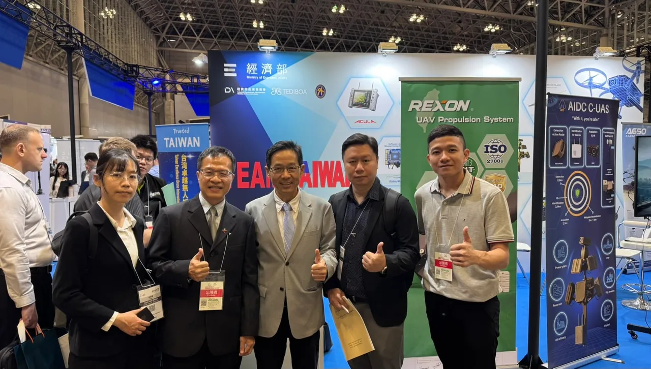 台中企業馬達及驅動控制器製造實力卓越　驚艷日本無人機展覽