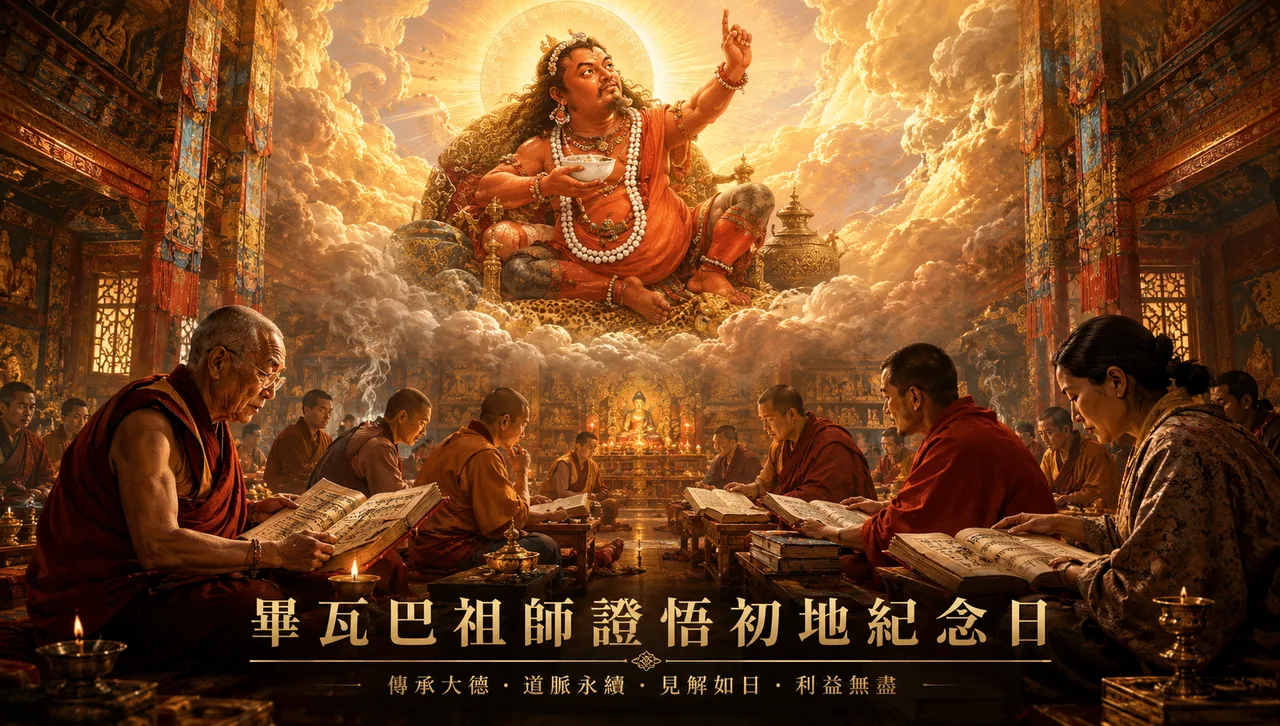 藏傳薩迦派重要祖師「畢瓦巴」　藏曆四月二十三紀念畢瓦巴祖師證悟初地