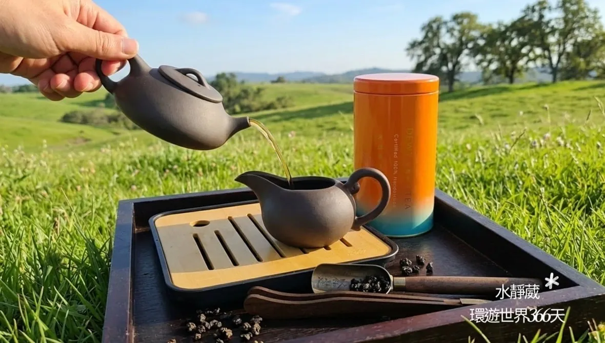 朵邑茶品榮獲台東特色茶紅烏龍金牌獎 琥珀茶湯征服國際味蕾