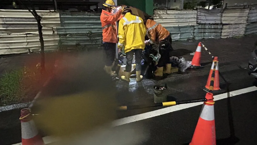 台中大雨梧棲815戶停電！　台電晚間10時許修復