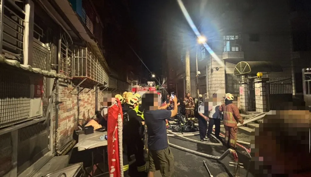 中和民宅火警奪命！　67歲男喪命2人受傷