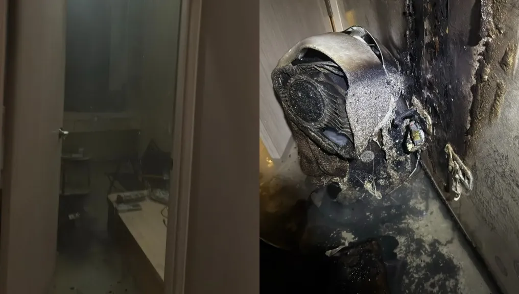 獨／高雄新建案大樓22F竄火！空氣清淨機自燃　屋主靠「這設備」救一命
