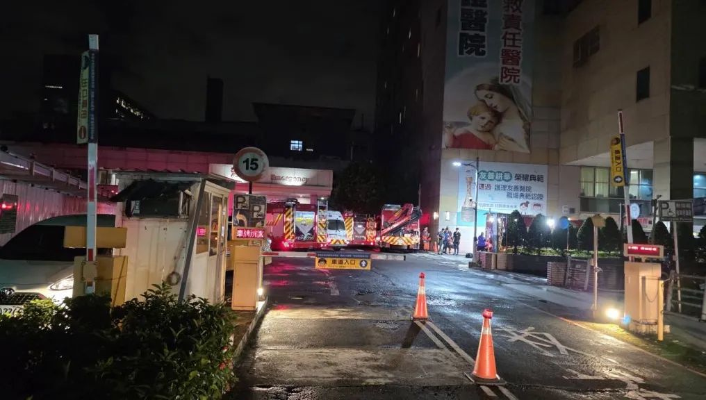 新店耕莘醫院公安意外！　 工人維修水塔跌落無意識送醫急救不治