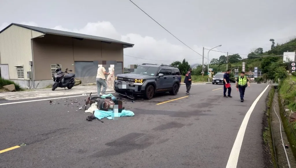 嘉義中埔死亡車禍！酒後騎機車逆向對撞自小客車　71歲翁傷重不治
