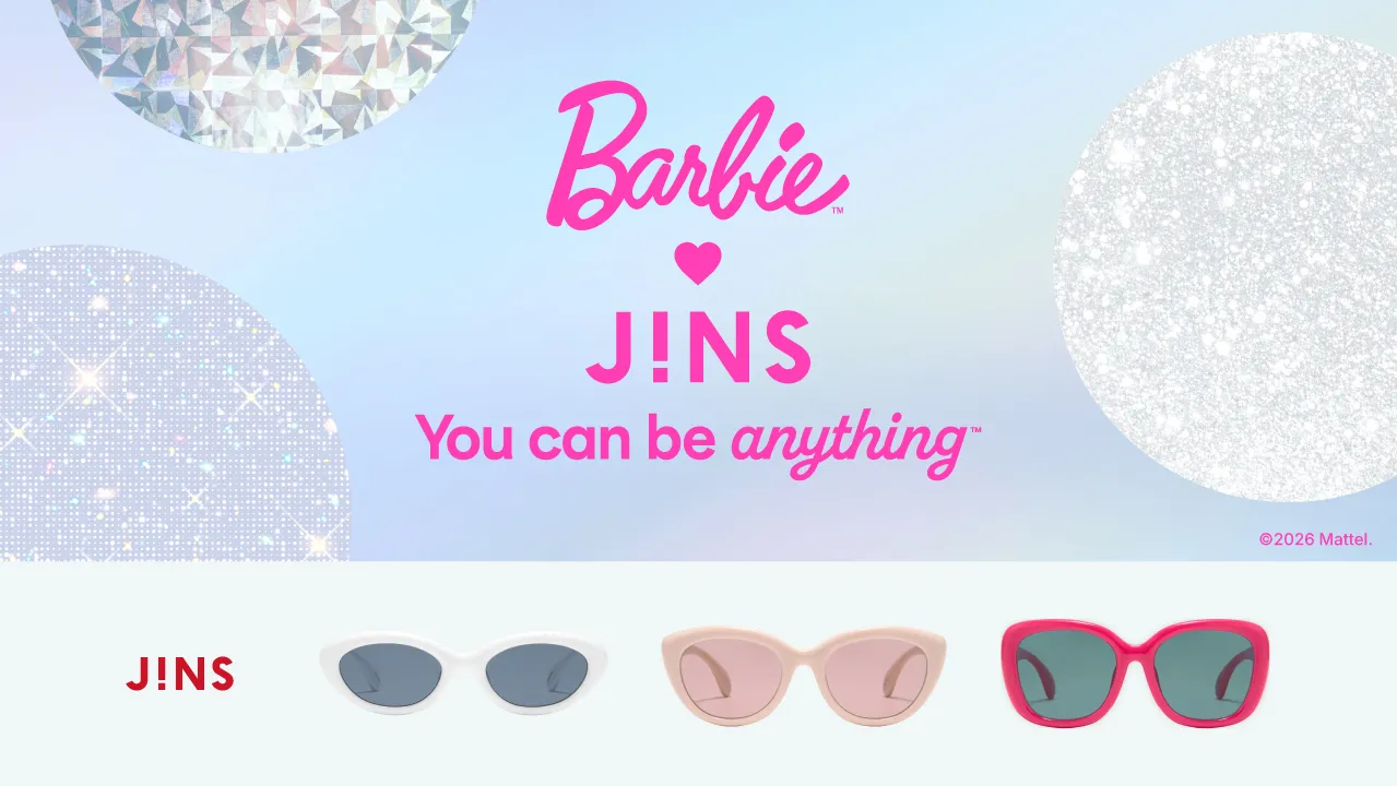 ▲Barbie聯名墨鏡來了！JINS推9款時尚新品掀粉紅旋風。（圖／JINS提供）