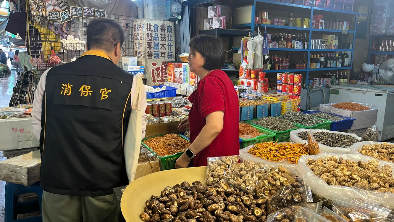 ▲端午食品安全把關,台南稽查市場粽料價格平穩。(圖/台南市政府提供)