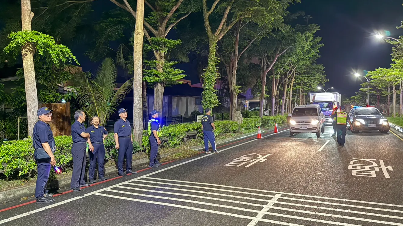 ▲端午連假將至，南警四分局擴大臨檢嚴查酒駕毒駕。