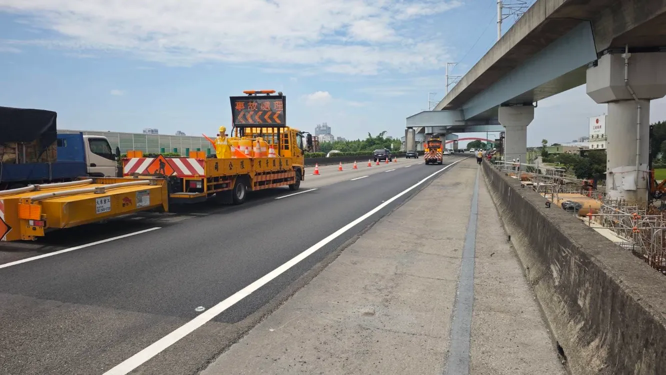 市政路延伸二標管冪施工遭遇地質挑戰　中市府全力應變確保國道行車安全