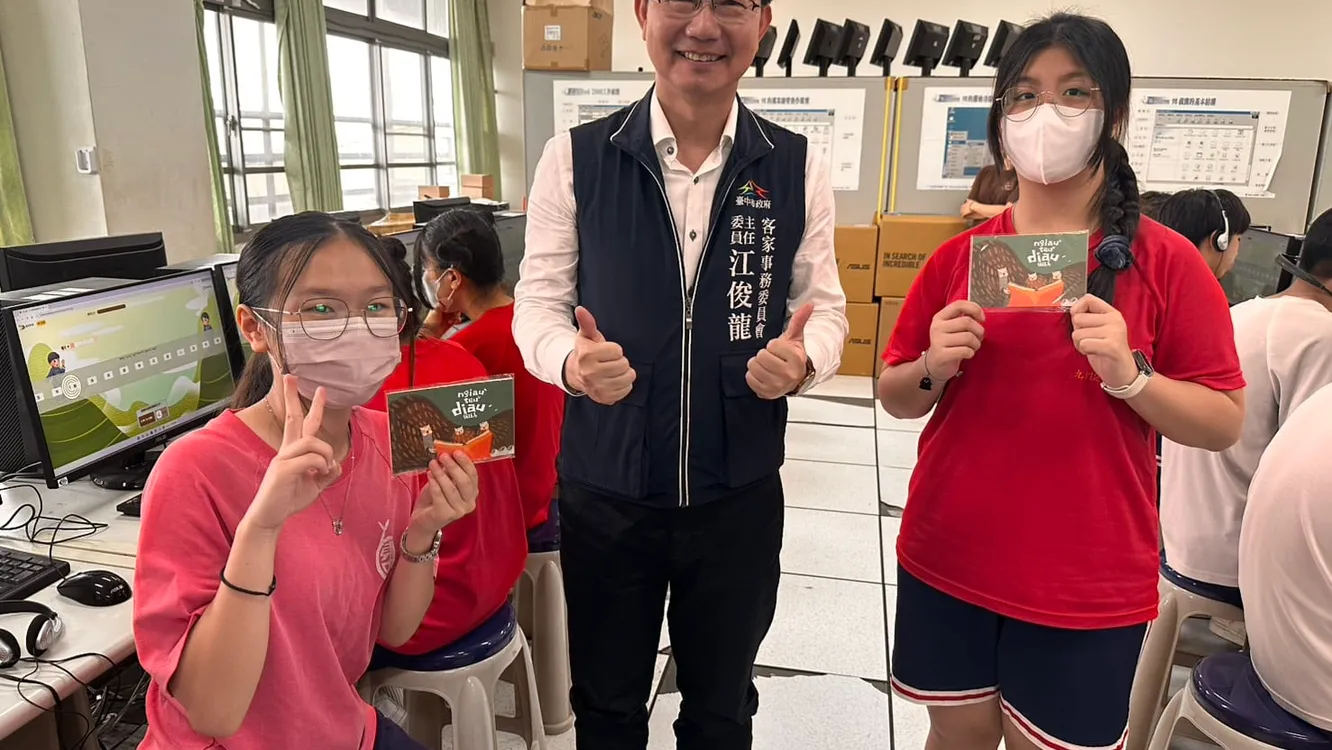 最潮校慶！　台中東勢國中80週年「來上客」 數位推廣客語
