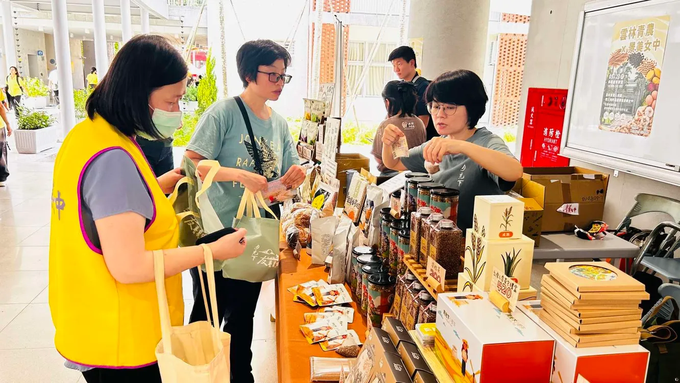 雲林青農前進臺北校園 從產地到餐桌讓臺北學子認識雲林優質農產