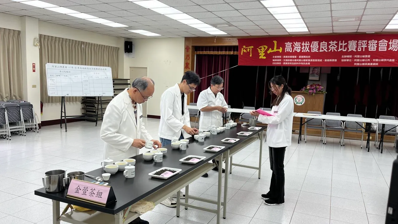 2026阿里山春季高海拔優良茶競賽成績揭曉