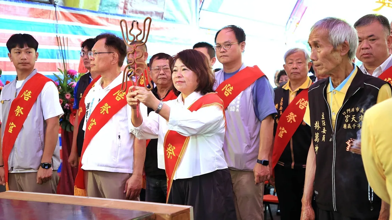 嘉義百年信仰盛事　五年千歲聖誕大典　黃敏惠主祭祈福