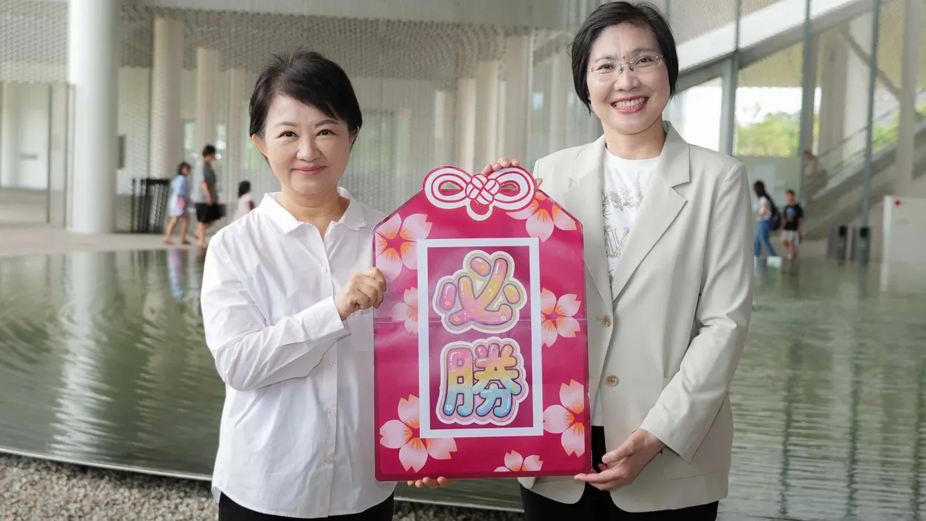 盧秀燕力挺徐欣瑩「選戰包中、必勝」　肯定科技女博士最懂新竹縣城市升級