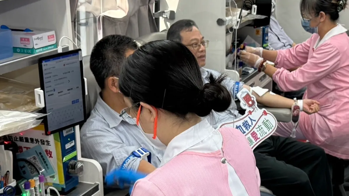 台灣中油公司大林煉油廠　捐血傳遞正能量