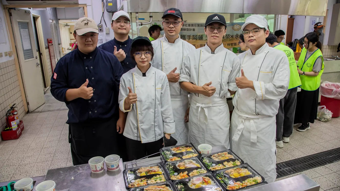 打造綠色餐桌 嘉藥餐旅系用在地食材奪下銀髮低碳餐盒冠軍