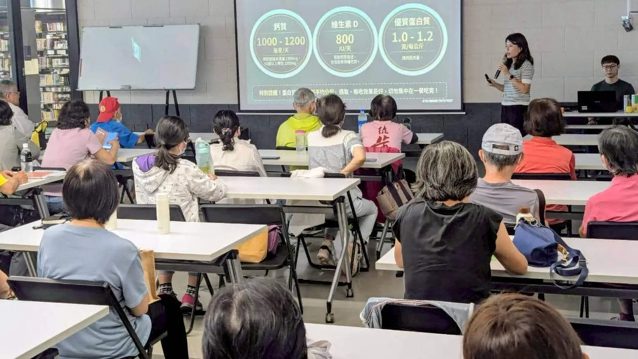 南市圖攜手奇美醫院推樂齡健康系列活動