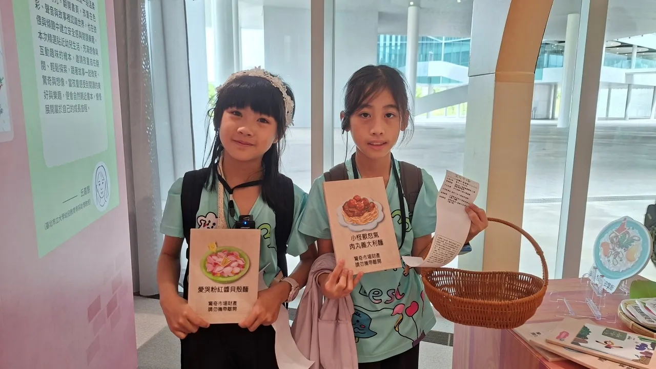 到圖書館也能逛市場、採買點餐！　　中市圖「驚奇市場」開出孩子專屬閱讀菜單