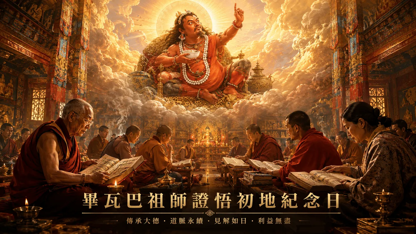 藏傳薩迦派重要祖師「畢瓦巴」　藏曆四月二十三紀念畢瓦巴祖師證悟初地