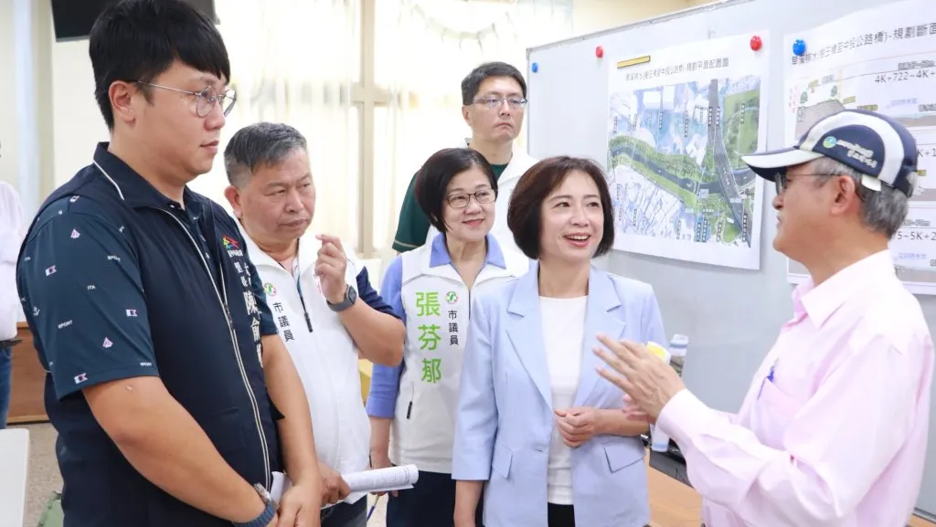 旱溪排水樹王段整治拚年底動工　何欣純籲加速打造台中水岸綠廊
