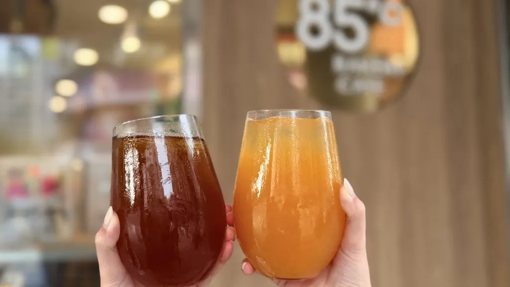85℃搶攻初夏飲品市場!荔枝系列5/7登場 氣泡烏龍、冰美式同步開喝