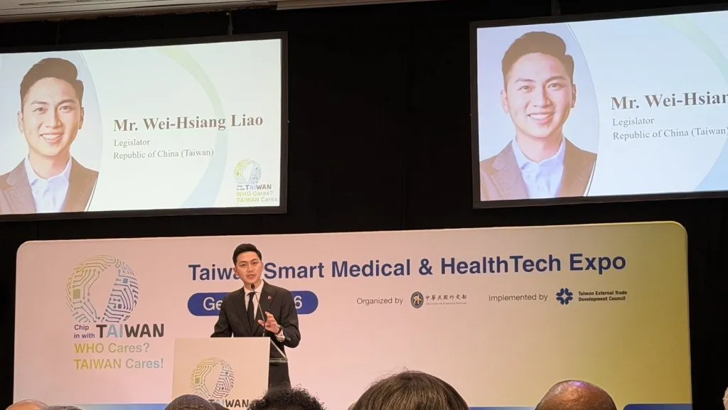 「台灣不是缺口，是完整全球衛生的拼圖！」廖偉翔日內瓦發聲：世界不能再忽視台灣醫療實力