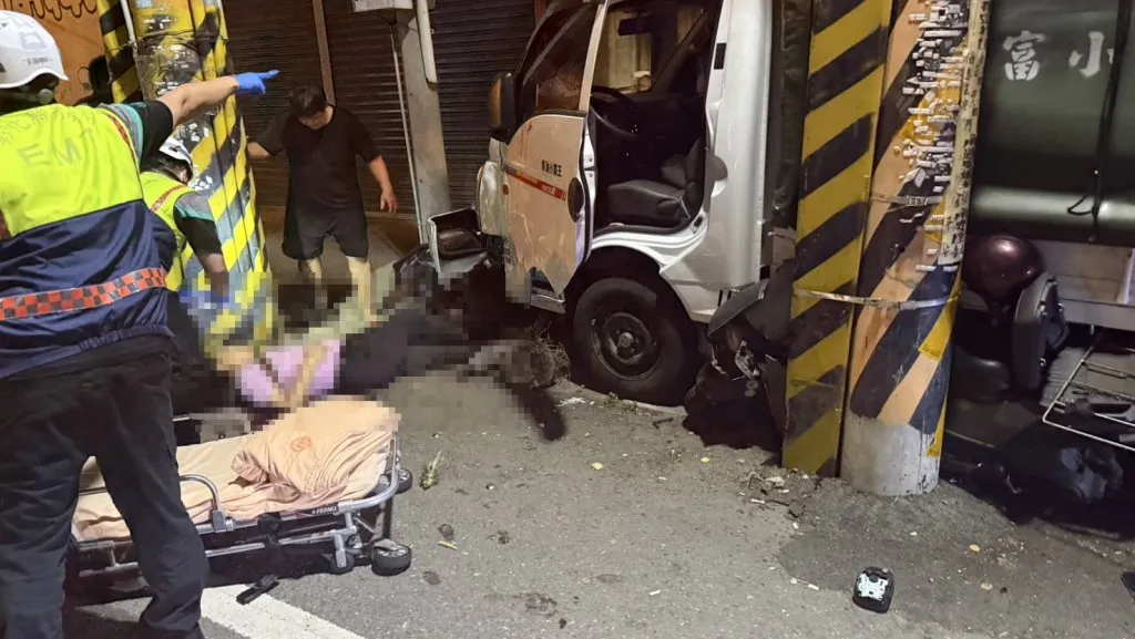 彰化市再傳毒駕死亡車禍! 小吃店一家3口遭衝撞父親女兒死亡