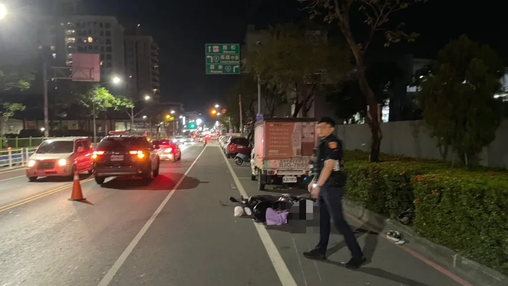 高雄女騎士遭轎車擦撞命危…監視器空白　家屬上網求真相