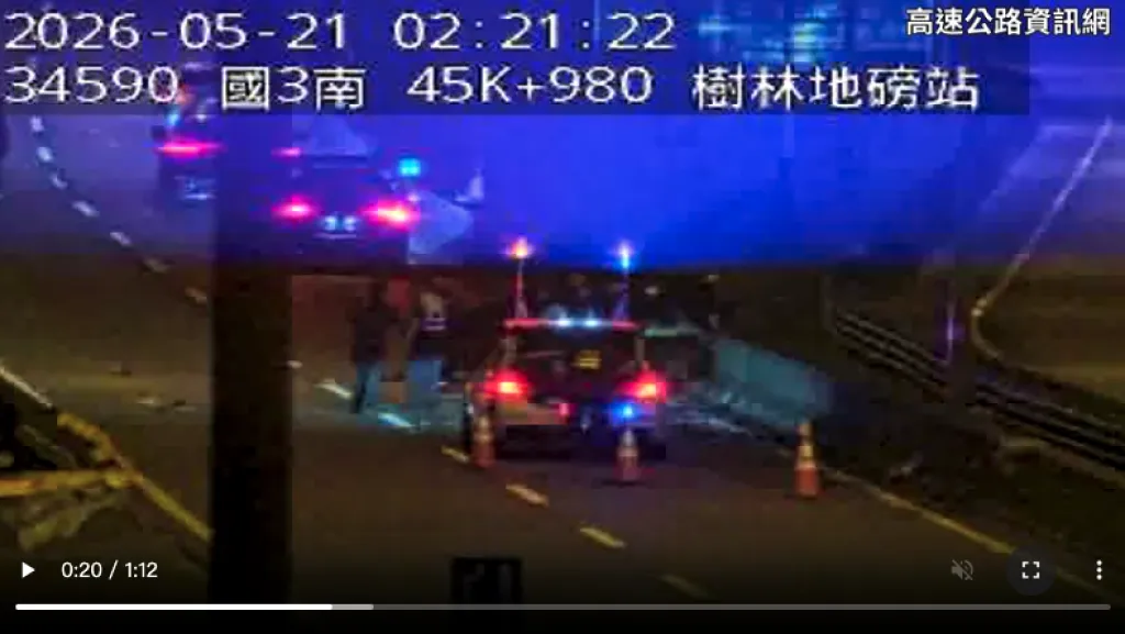 獨家/國3深夜翻覆奪命　18歲男駕駛不幸身亡　親友悲痛：人生才剛開始