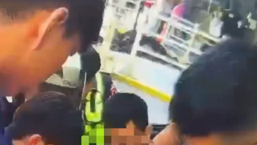 國父紀念館旁喋血衝突！男子騎單車與夫妻發生口角爆怒　水果刀刺傷丈夫手臂