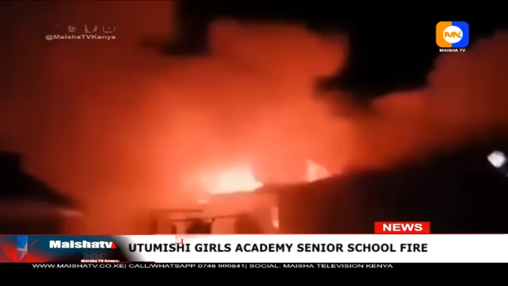 宿舍惡火燒2小時!肯亞女校16死79傷 爆房門疑上鎖逃不了