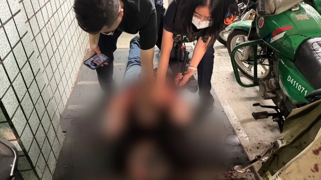 苗栗竹南郵局驚傳兇殺案！郵務人員被砍死　兇嫌當場落網