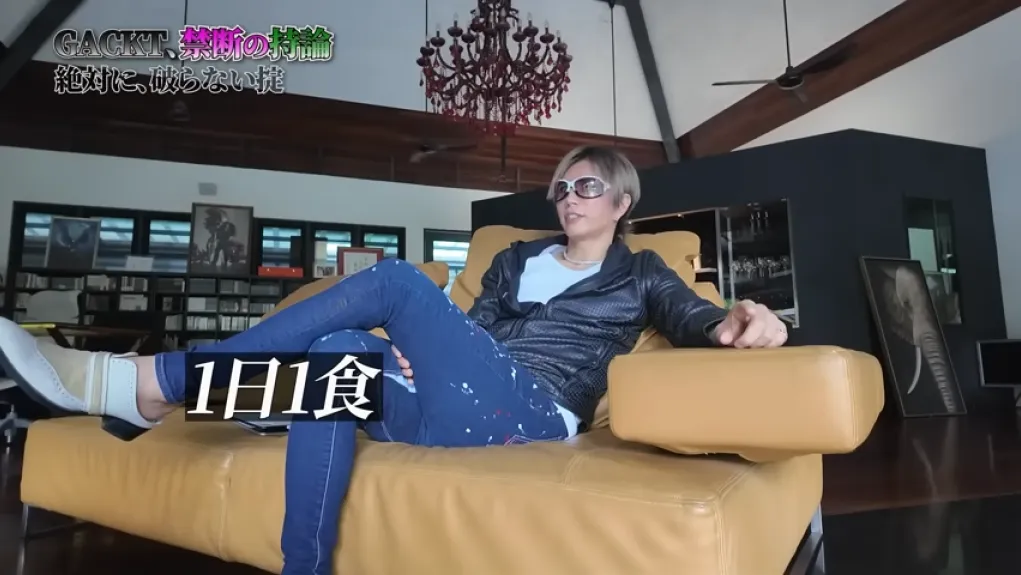 影／GACKT凍齡秘訣公開！自曝26歲起堅持「一天一餐」　喊話：老化速度只有別人三分之一