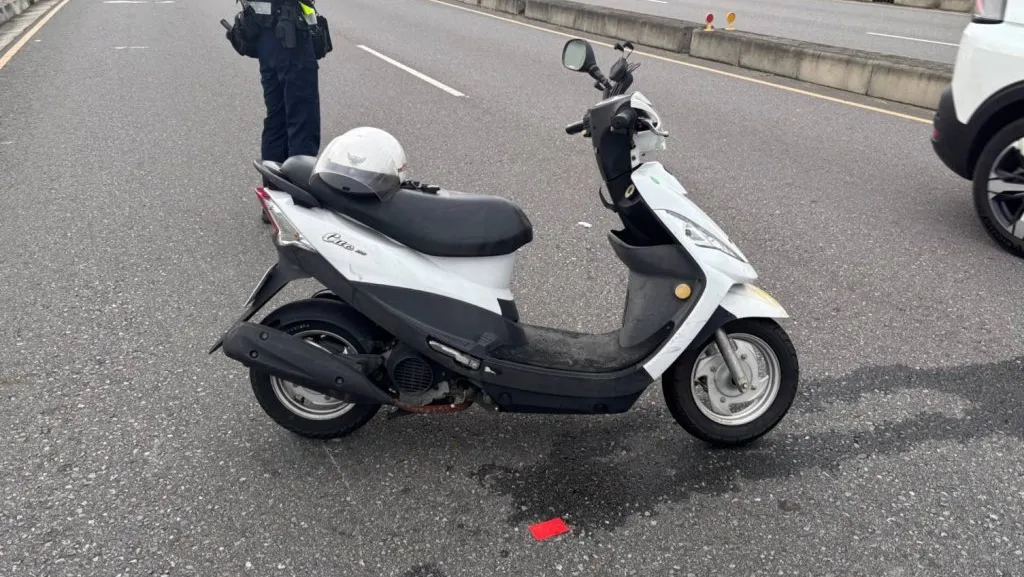 潭子機車擦撞後逃逸　警方鎖定肇事騎士依法究辦