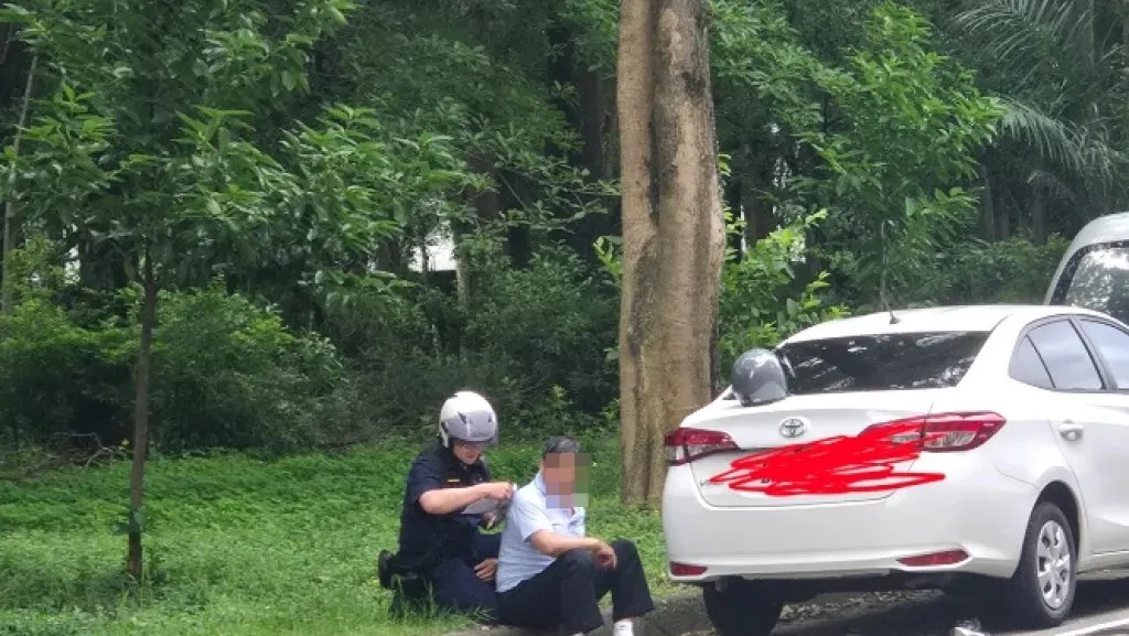 通緝犯違規想逃! 台中第三分局員警強勢壓制逮捕