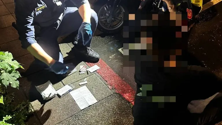 南港毒駕撞5輛汽機車！　車內起出菸彈