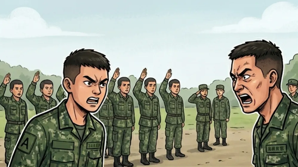 不爽操課立正答「有」!役期1年二兵嗆教官「臭機掰」、「在外面是不是可以打他」 法院判有期徒刑3月
