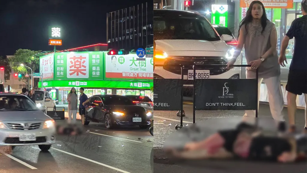 ▲台南北區嚴重車禍！孕婦騎士「噴飛重摔」命危　多處骨折送醫搶救　（圖／記者爆料網 網友提供）