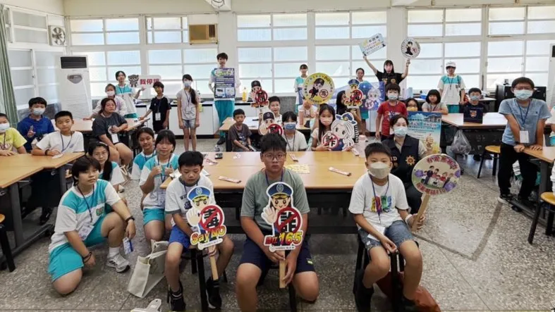 創意科學營結合犯罪預防！北港警青春專案啟動　闖關學反毒、防詐守護暑假安全
