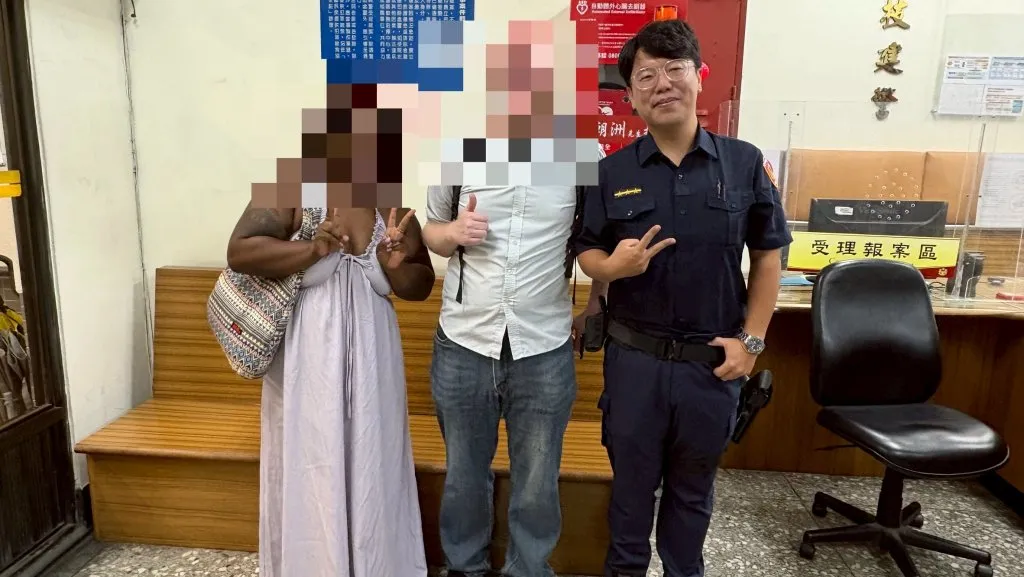 美國女遊客遊草悟道遺失手機　台中警調監視器火速尋回獲讚「最棒國民外交」