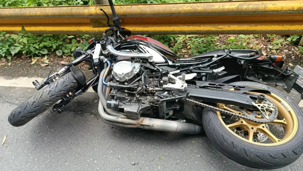 北宜死亡車禍!機車過彎打滑自摔 騎士傷重不治