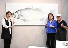 前縣長翁金珠、劉峯松夫妻聯展 200件作品譜寫生活與藝術的深情對話