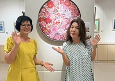 《次第花開》映照生命節奏　膠彩藝術家許寶勉天母SOGO個展登場