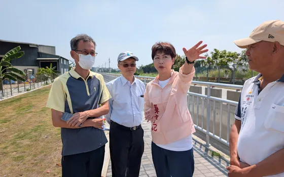 安南海寮分線水圳綠廊再升級 陳亭妃爭取3千萬改善西側步道