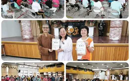 普門寺友愛服務隊、愛笑團到訪蘭陽仁愛之家 陪伴長者快樂笑哈哈