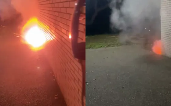 快訊／新竹清大宿舍深夜火警！火花爆炸聲不斷　疑電線走火...學生驚逃