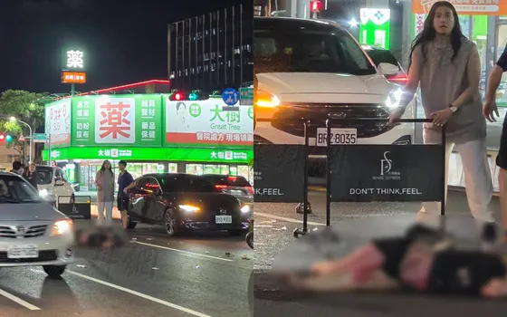 快訊／台南嚴重車禍！20歲孕婦「噴飛重摔」命危　多處骨折送醫搶救