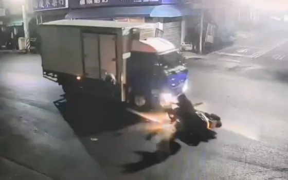 闖紅燈釀禍! 台中太平機車女騎士頭部重創