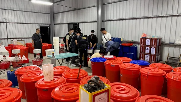 隱身南區農地鐵皮屋 台南調查處破大型安非他命製毒工廠